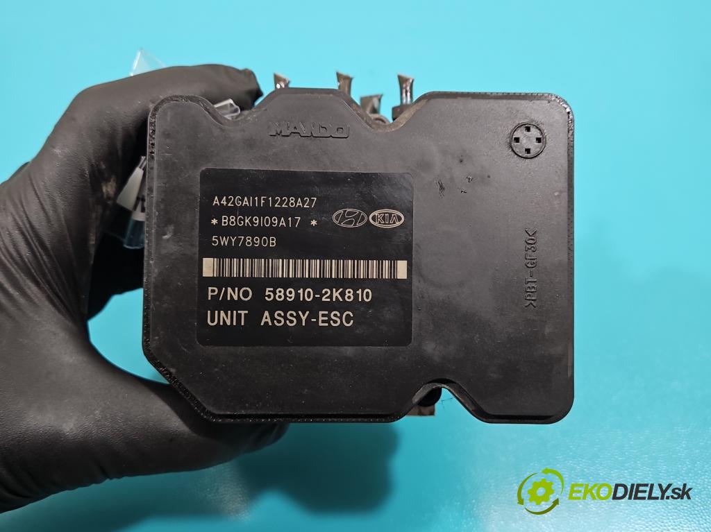 Kia Soul I 2008-2013 1.6 16V 126 HP manual 92,7 kW 1591 cm3 5- čerpadlo abs 58910-2K810 (Pumpa ABS)