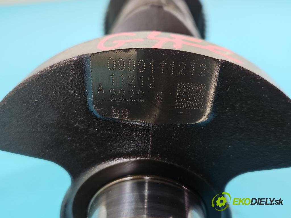 Kia Soul I 2008-2013 1.6 16V 126 HP manual 92,7 kW 1591 cm3 5- Hřídel: kľukový G4FC (Blok motora ostatné)