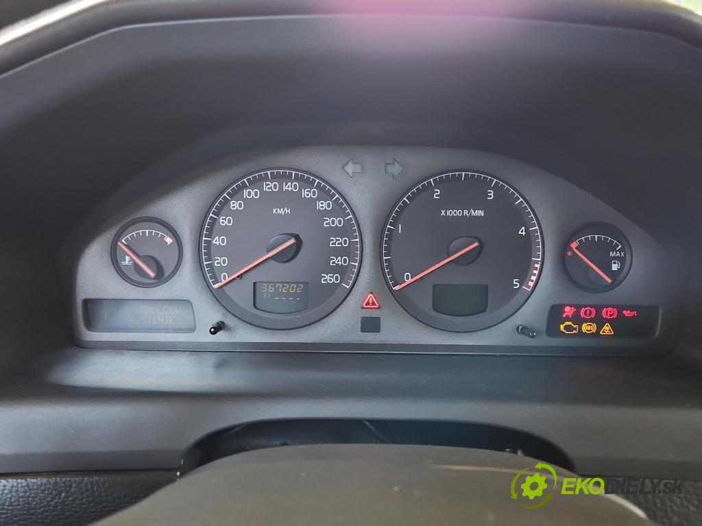 Volvo S60 I 2000-2010 2.4 D5 163 HP manual 120 kW 2401 cm3 4- prístrojovka/ budíky 8637996 (Prístrojová doska, displej)