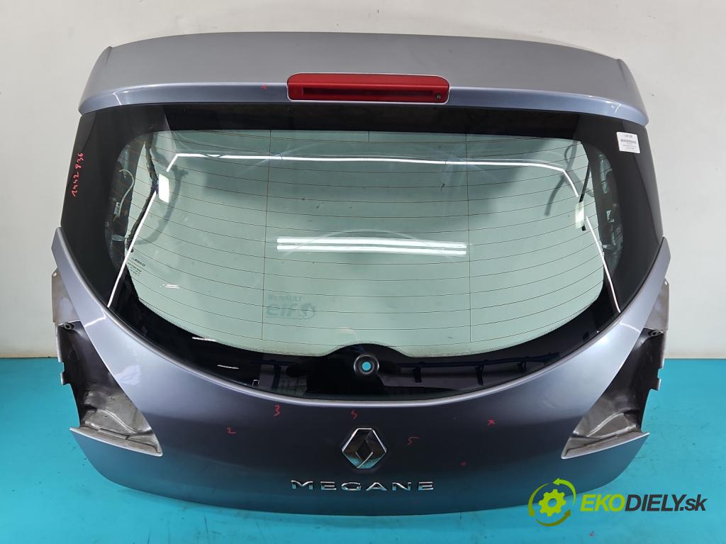 Renault Megane III 2008-2016 2.0 CVT 16V 140 hp automatic 103 kW 1997 cm3 5- zadní kufrové dveře  (Zadní kapoty)