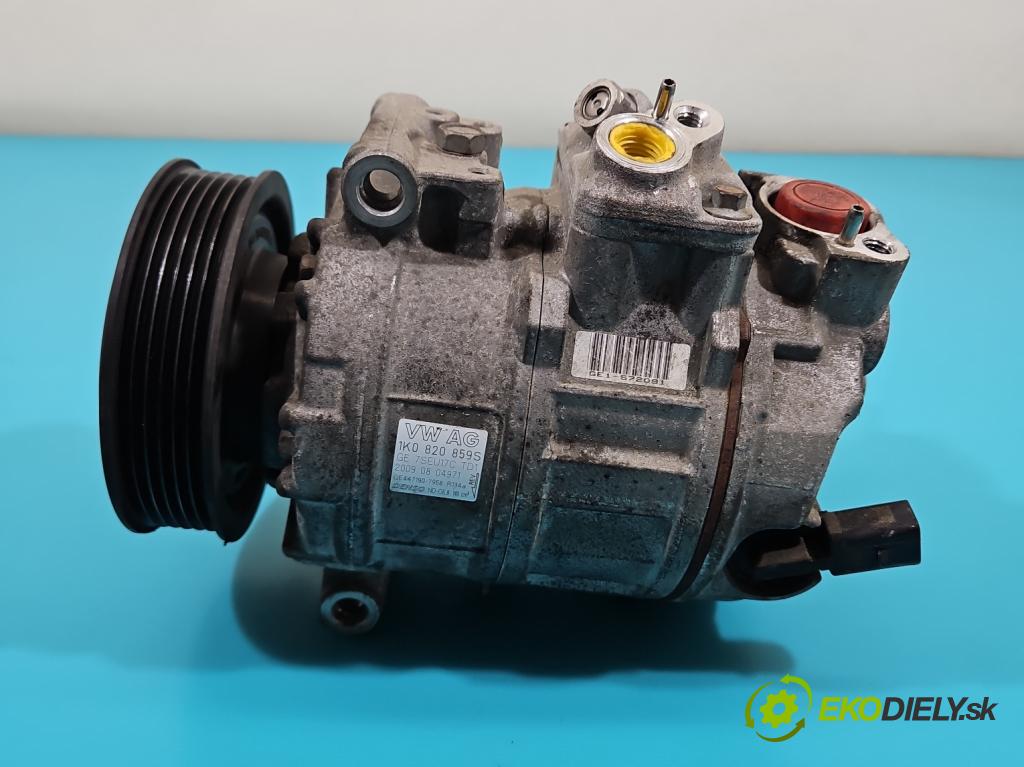 Seat Leon II 2005-2012 1.6 SR 102 HP manual 75 kW 1595 cm3 5- Kompresor: klimatizácie 1K0820859S (Kompresor klimatizácie)