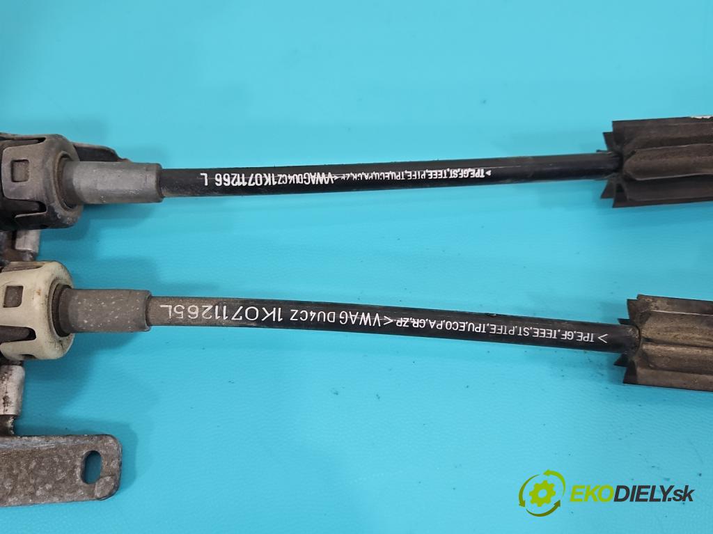 Seat Leon II 2005-2012 1.6 SR 102 HP manual 75 kW 1595 cm3 5- Páka: Změny: stupeň,rýchlosť 1K0711049BE (Rýchlostná páka (kulisa))