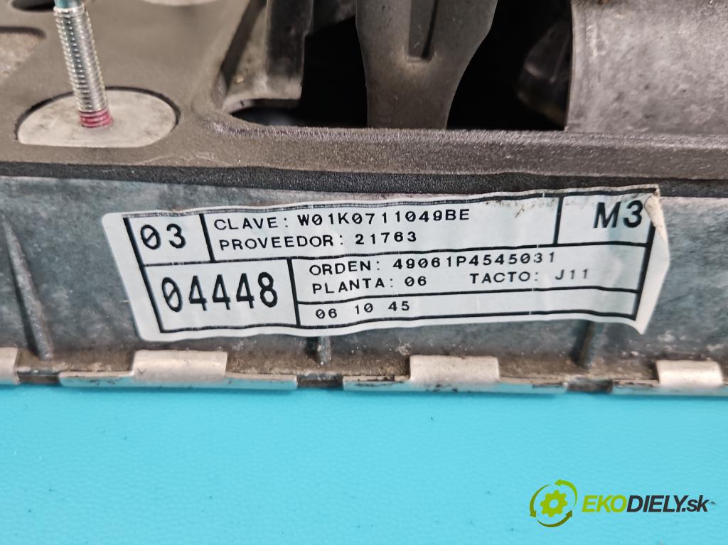 Seat Leon II 2005-2012 1.6 SR 102 HP manual 75 kW 1595 cm3 5- Páka: Změny: stupeň,rýchlosť 1K0711049BE (Rýchlostná páka (kulisa))