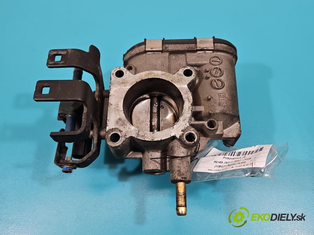 Honda Jazz II 2002-2008 1.3 8V 83 HP manual 61 kW 1339 cm3 5- klapka 0280750141 (Škrtiaca klapka)