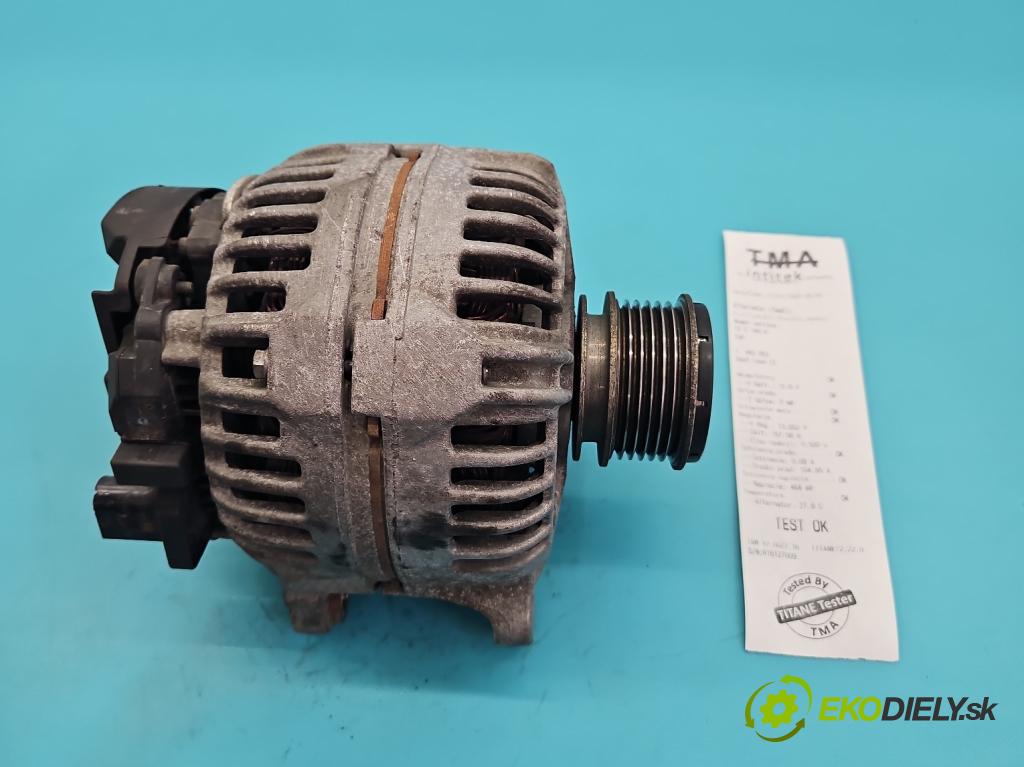 Seat Leon II 2005-2012 1.6 SR 102 HP manual 75 kW 1595 cm3 5- Alternator 06F903023F (Alternátor)