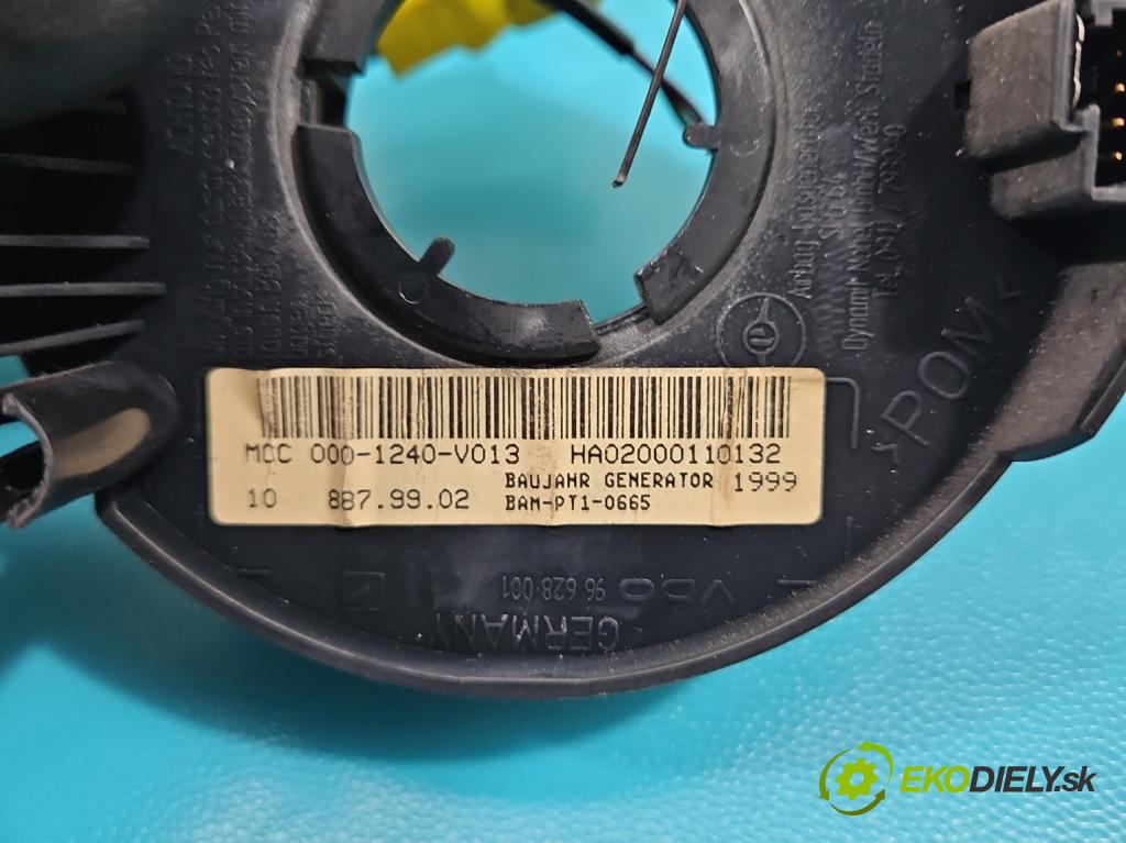 Smart Fortwo 1998-2007 41 HP automatic 30 kW 599 cm3 3- Páska: airbag 000-1240-V013 (Airbag)