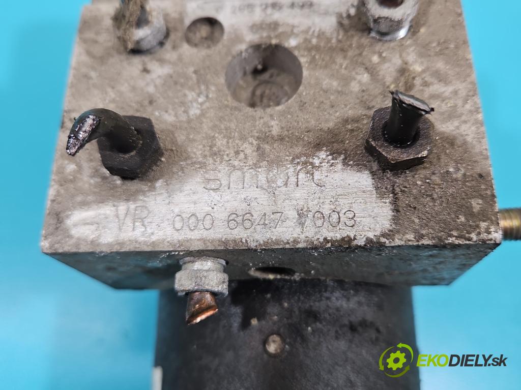 Smart Fortwo 1998-2007 41 HP automatic 30 kW 599 cm3 3- čerpadlo abs 0265215499 (Pumpa ABS)