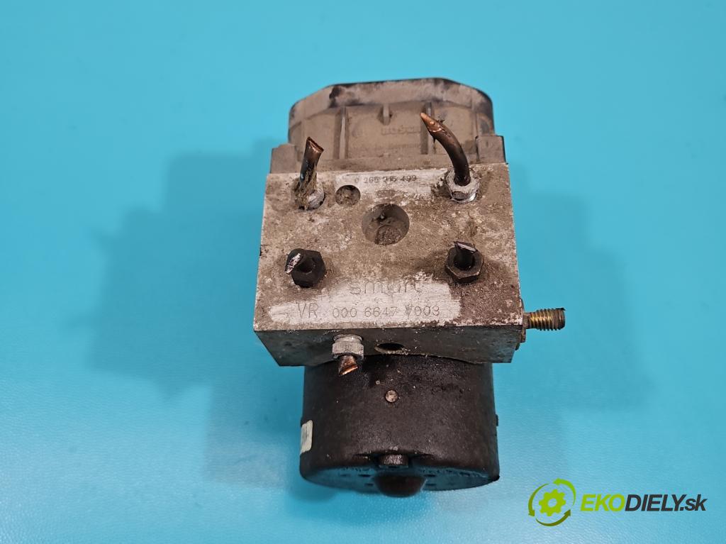 Smart Fortwo 1998-2007 41 HP automatic 30 kW 599 cm3 3- čerpadlo abs 0265215499 (Pumpa ABS)