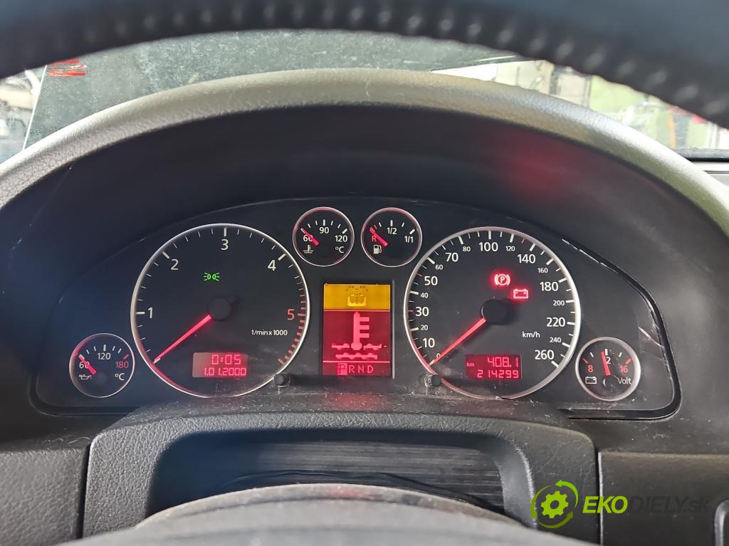Audi A6 C5 1997-2004 2.5 tdi 163 HP automatic 120 kW 2496 cm3 4- prístrojovka/ budíky 110080128/004 (Prístrojová doska, displej)