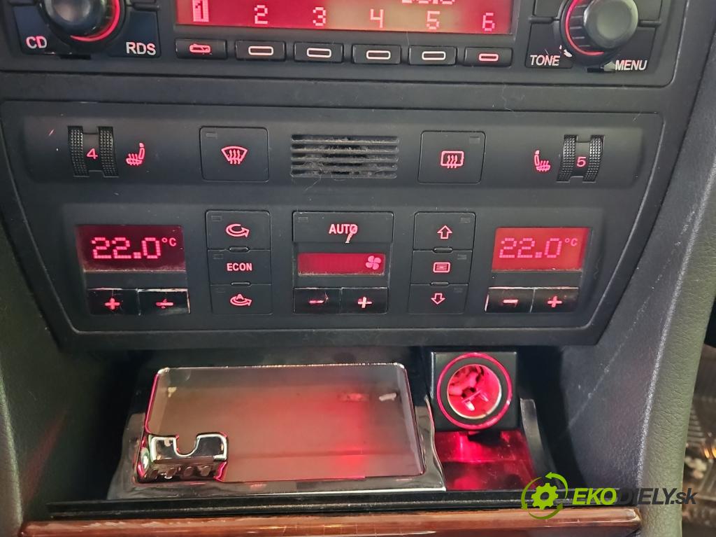 Audi A6 C5 1997-2004 2.5 tdi 163 HP automatic 120 kW 2496 cm3 4- panel kúrenia 