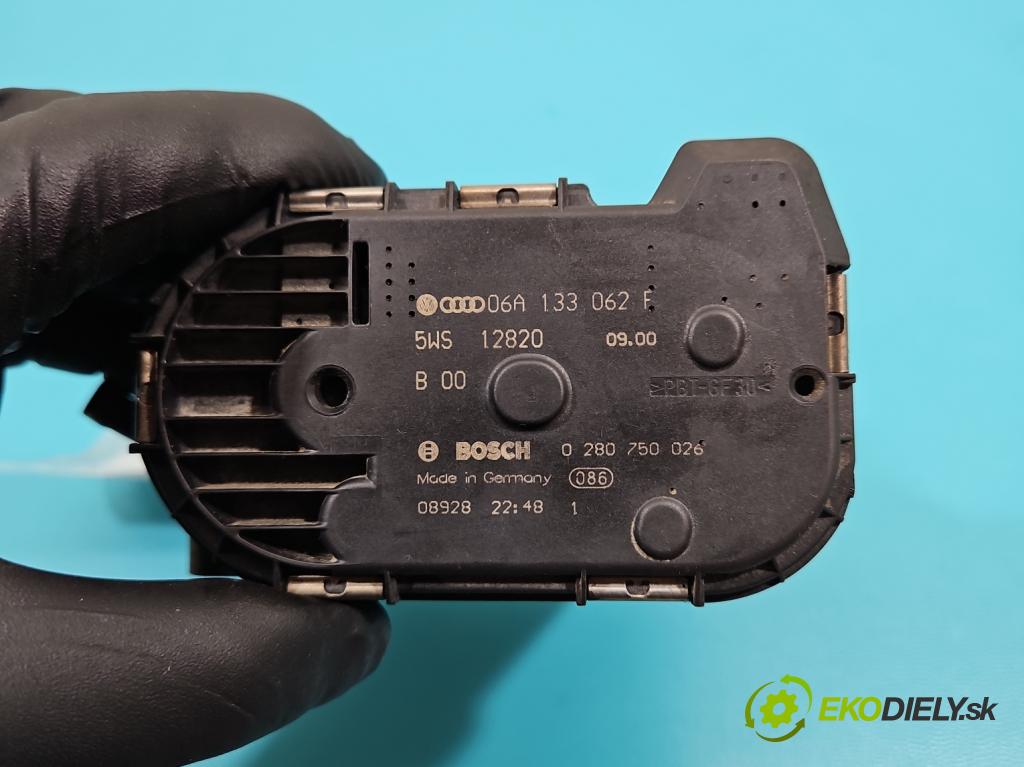 Seat Leon I 1999-2005 1.8 20V 125 HP manual 92 kW 1781 cm3 5- klapka 06A133062F (Škrtiaca klapka)