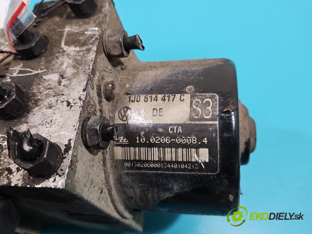 Seat Leon I 1999-2005 1.8 20V 125 HP manual 92 kW 1781 cm3 5- čerpadlo abs 1J0614417C (Pumpa ABS)