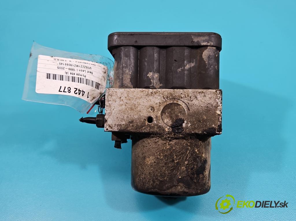 Seat Leon I 1999-2005 1.8 20V 125 HP manual 92 kW 1781 cm3 5- čerpadlo abs 1J0614417C (Pumpa ABS)