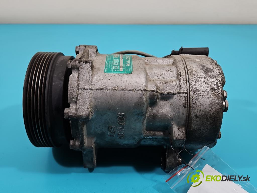 Seat Leon I 1999-2005 1.8 20V 125 HP manual 92 kW 1781 cm3 5- Kompresor: klimatizácie 1J0820803F (Kompresor klimatizácie)