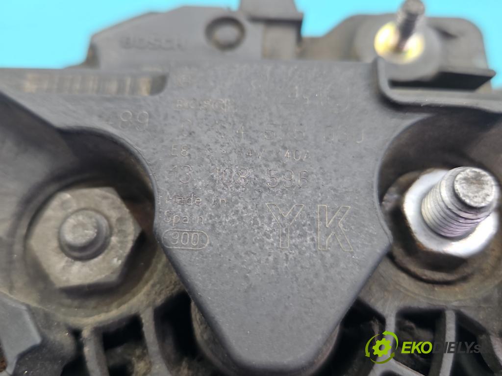 Opel Zafira A 1999-2005 2.2 dti 125 HP manual 92 kW 2172 cm3 5- Alternator 13108596 (Alternátor)