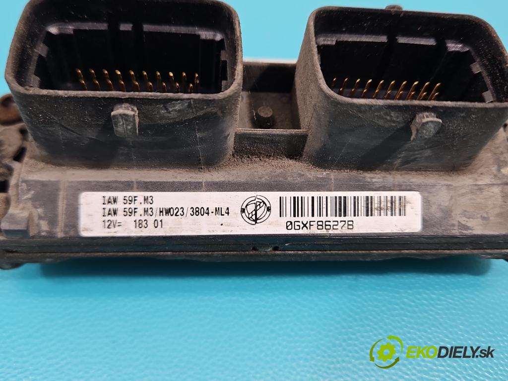 Fiat Punto II 1999-2010 1.2 8V 60 HP manual 44 kW 1242 cm3 5- riadiaca jednotka motora IAW59FM3