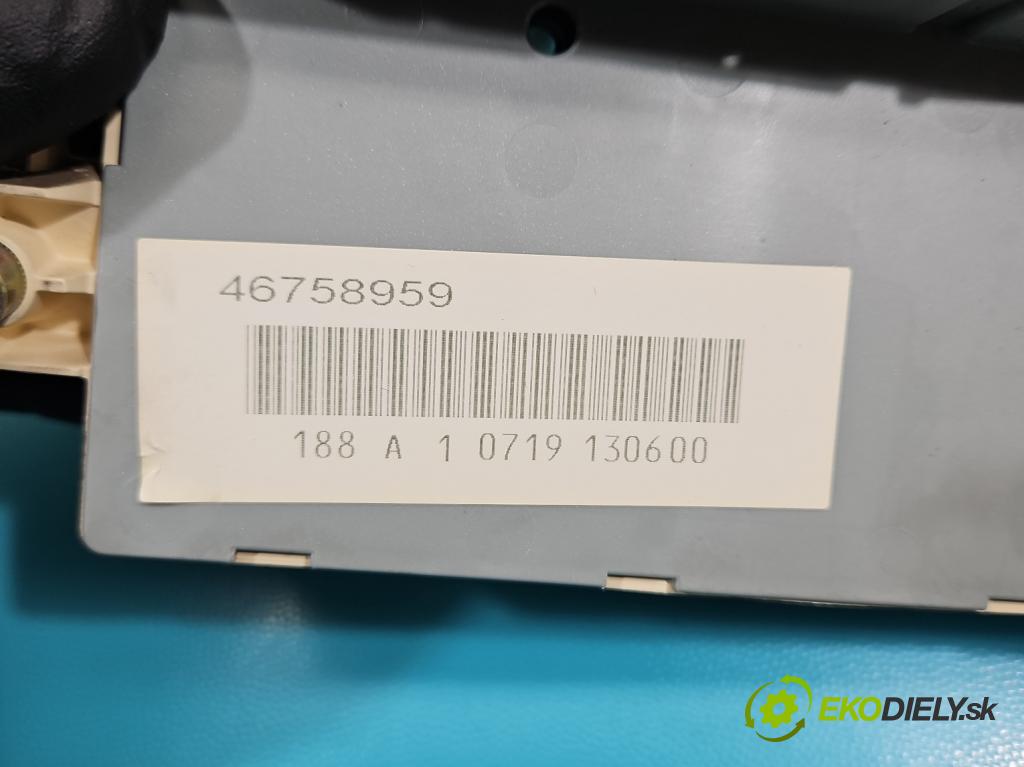Fiat Punto II 1999-2010 1.2 8V 60 HP manual 44 kW 1242 cm3 5- riadiaca jednotka motora IAW59FM3