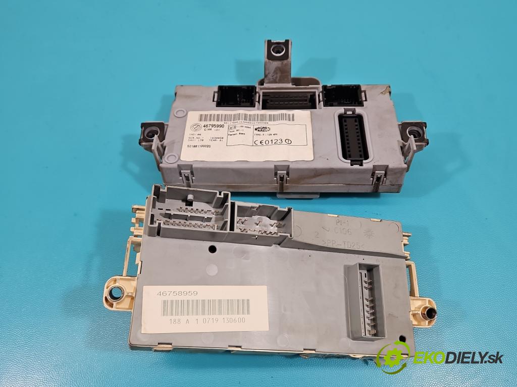 Fiat Punto II 1999-2010 1.2 8V 60 HP manual 44 kW 1242 cm3 5- riadiaca jednotka motora IAW59FM3