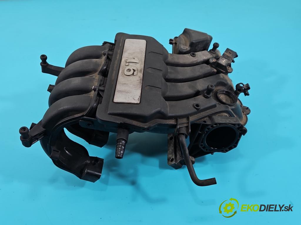 Seat Leon II 2005-2012 1.6 SR 102 HP manual 75 kW 1595 cm3 5- zvod nasávací 06A133185LS (Sacie potrubie)