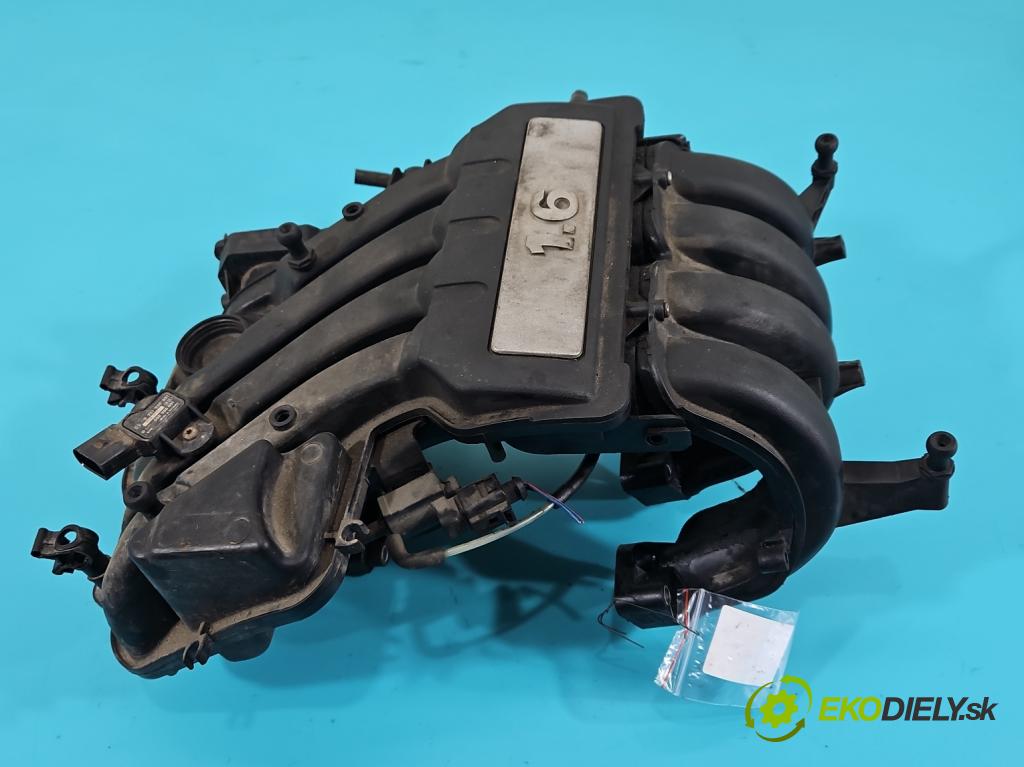 Seat Leon II 2005-2012 1.6 SR 102 HP manual 75 kW 1595 cm3 5- zvod nasávací 06A133185LS (Sacie potrubie)