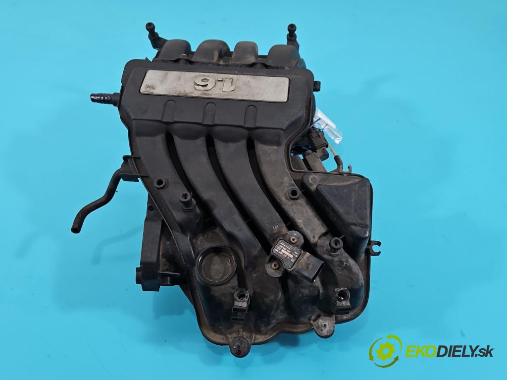 Seat Leon II 2005-2012 1.6 SR 102 HP manual 75 kW 1595 cm3 5- zvod nasávací 06A133185LS (Sacie potrubie)