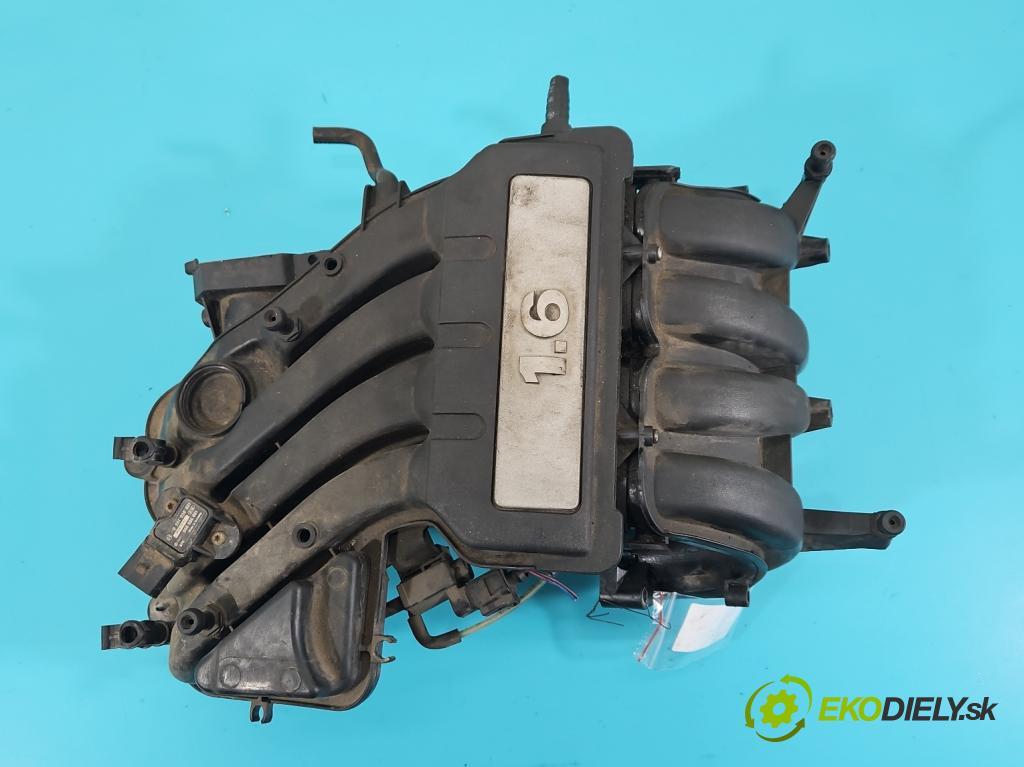 Seat Leon II 2005-2012 1.6 SR 102 HP manual 75 kW 1595 cm3 5- zvod nasávací 06A133185LS (Sacie potrubie)