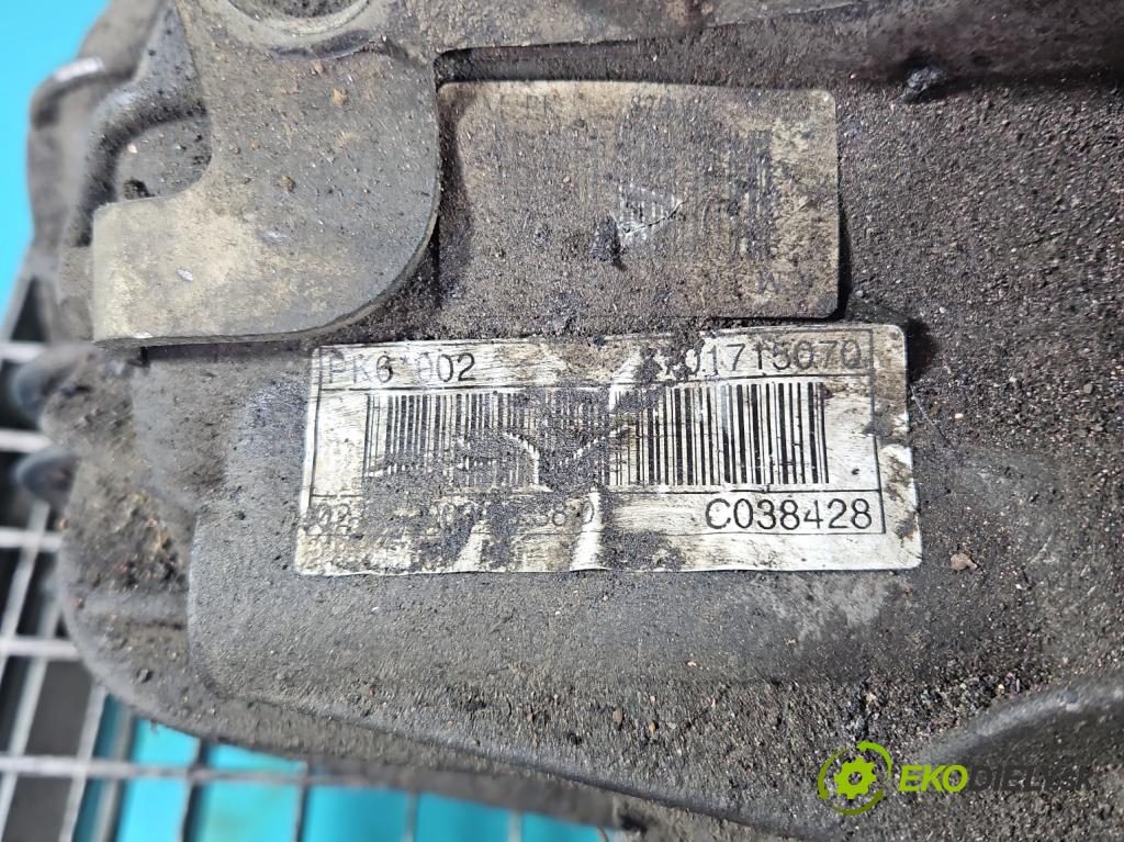 Renault Laguna II 2001-2007 2.2 dci 150 HP manual 110 kW 2188 cm3 5- prevodovka stupeň,rýchlosť manual PK6002