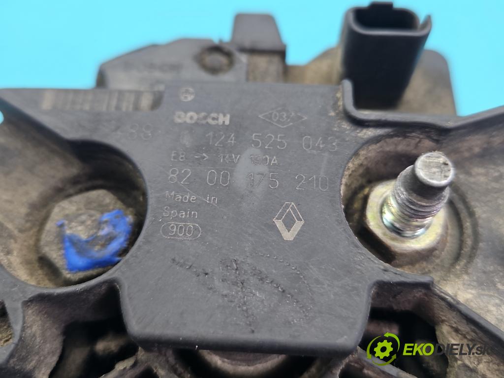 Renault Laguna II 2001-2007 2.2 dci 150 HP manual 110 kW 2188 cm3 5- Alternator 8200175210 (Alternátor)