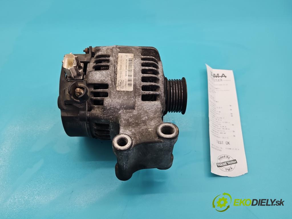 Ford Focus Mk1 1998-2004 1.6 16V 101 HP manual 74 kW 1596 cm3 5- Alternator 98AB10300GK (Alternátor)