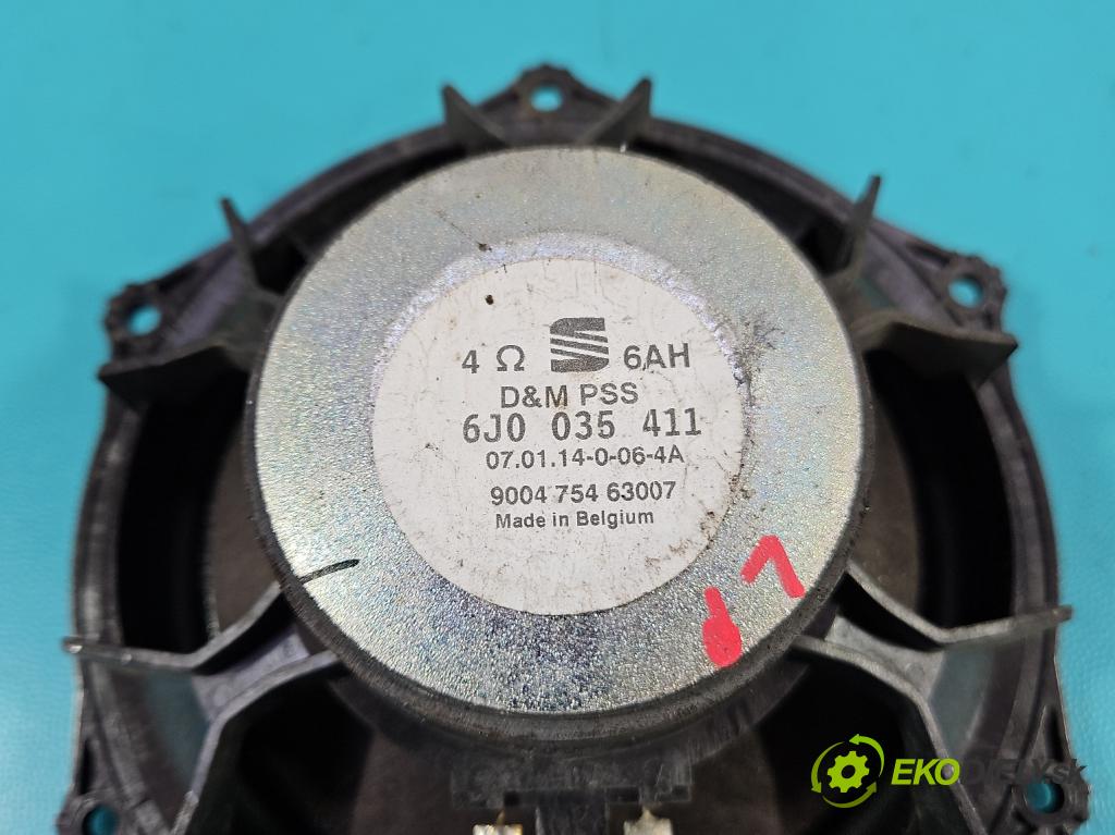 Seat Ibiza IV 6J 2008-2017 1.2 MPI 12V 69KM manual 51 kW 1198 cm3 5- Reproduktor 6J0035411