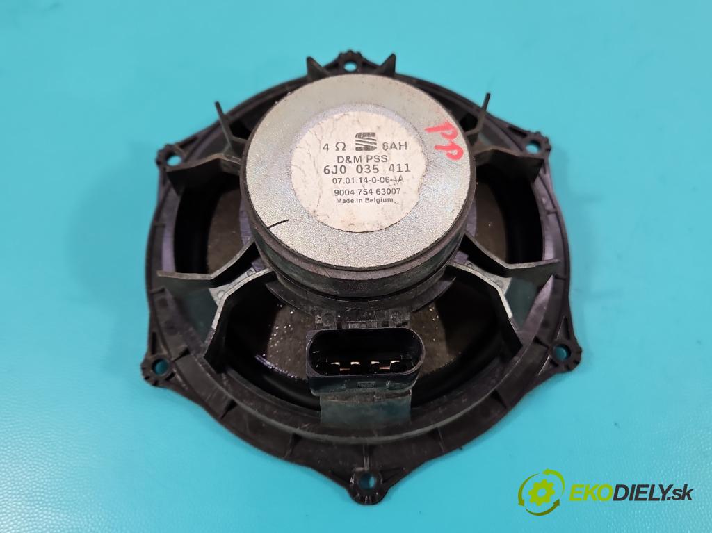 Seat Ibiza IV 6J 2008-2017 1.2 MPI 12V 69KM manual 51 kW 1198 cm3 5- Reproduktor 6J0035411