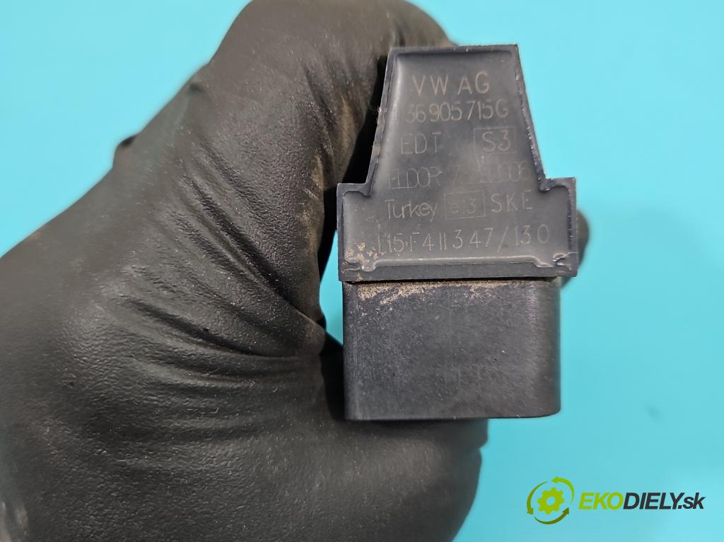 Seat Ibiza IV 6J 2008-2017 1.2 MPI 12V 69KM manual 51 kW 1198 cm3 5- cievka zapaľovacia 036905715G (Zapaľovacia cievka)