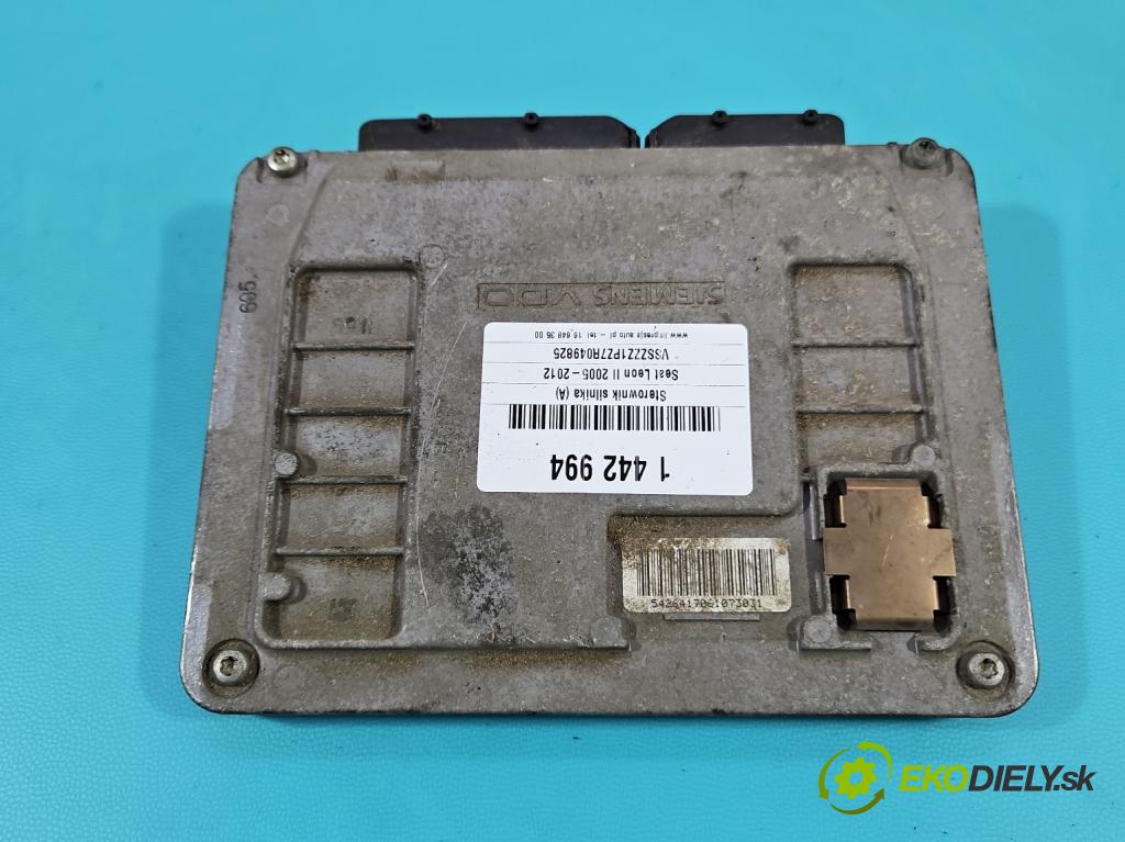 Seat Leon II 2005-2012 1.6 SR 102 HP manual 75 kW 1595 cm3 5- riadiaca jednotka motora 06A906033FF
