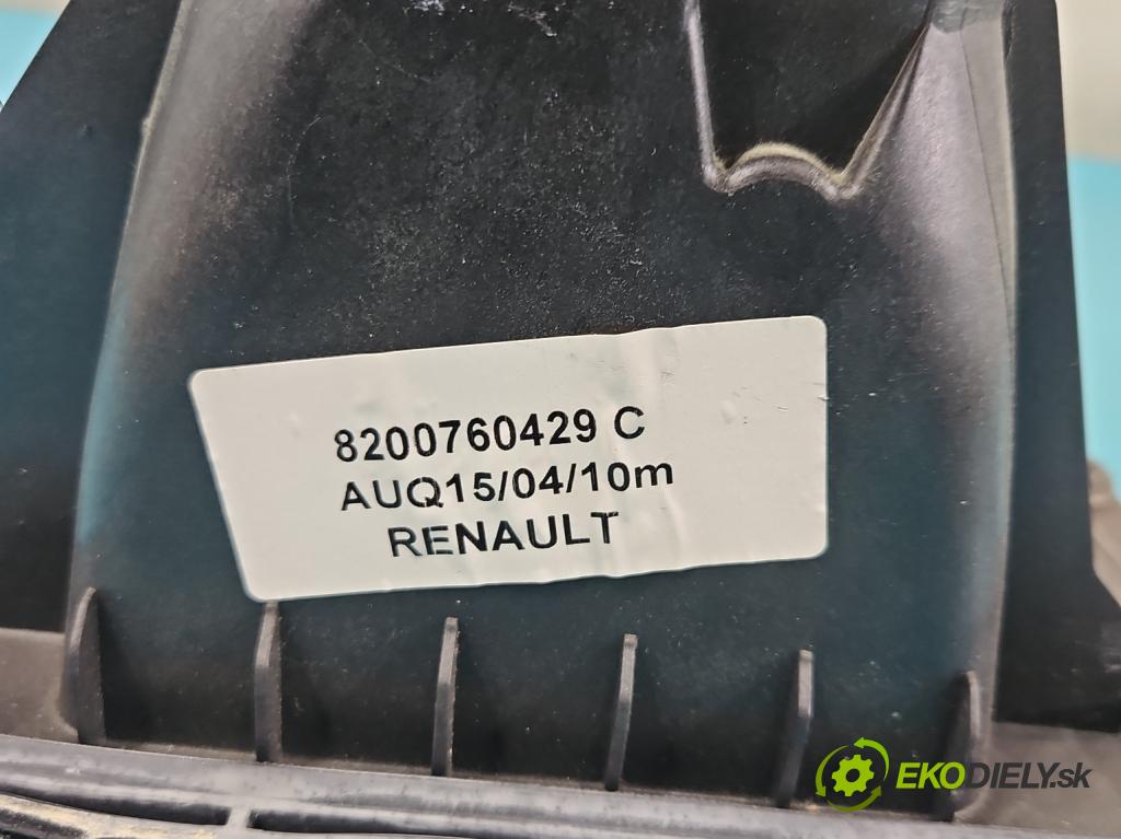 Dacia Duster I 2010-2018 1.6 16V 105 hp manual 77 kW 1598 cm3 5- kulisa změny stupňová 8200760429C (Rýchlostné páky / kulisy)
