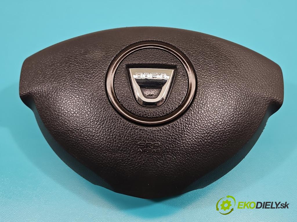 Dacia Duster I 2010-2018 1.6 16V 105 HP manual 77 kW 1598 cm3 5- airbag vzduch: Řidiči: 985100037R (Airbag)