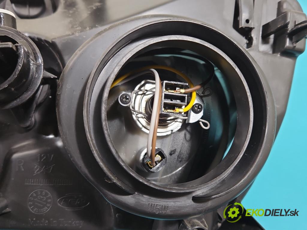 Dacia Duster I 2010-2018 1.6 16V 105 HP manual 77 kW 1598 cm3 5- Reflektor: pravý  (Svetlo predné pravé)