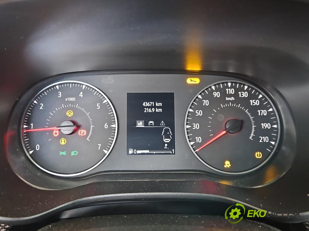 Dacia Sandero III 2020- 1.0 SCe: 91 KM manual 67 kW 999 cm3 5- prístrojovka/ budíky 248096153R (Prístrojová doska, displej)