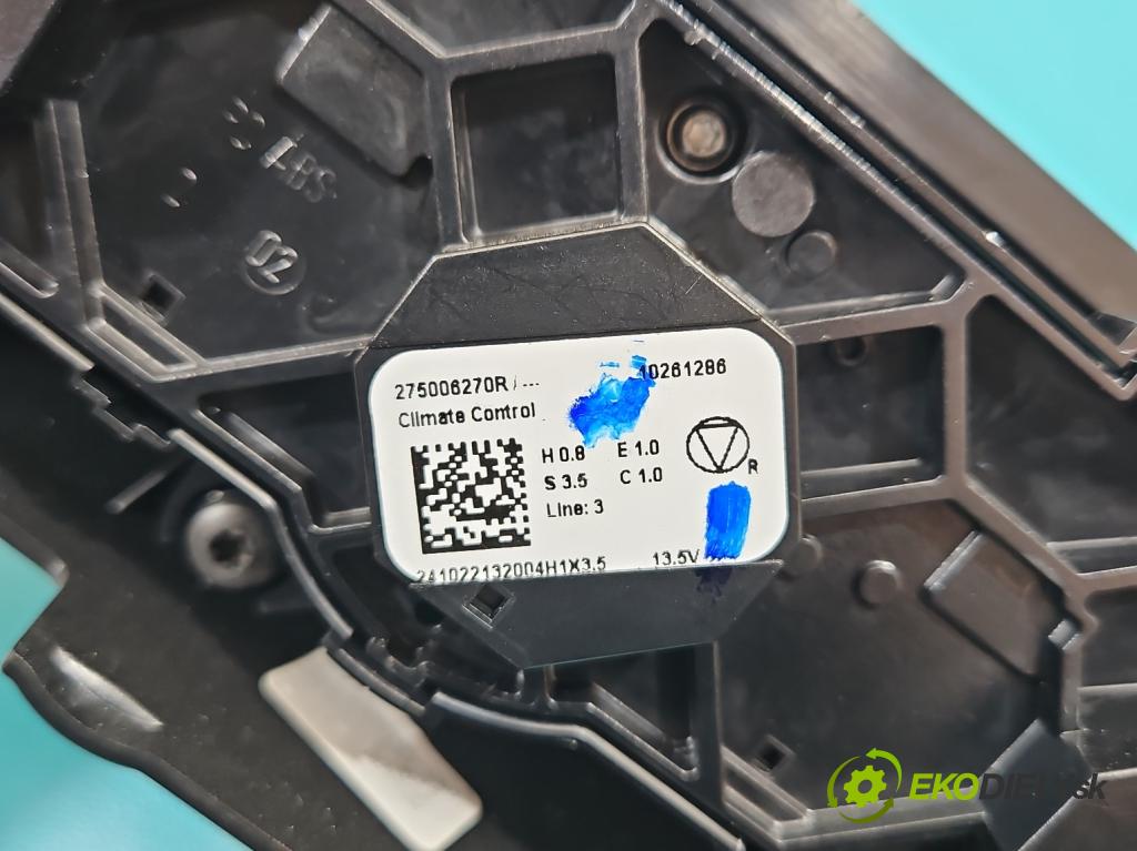 Dacia Sandero III 2020- 1.0 SCe: 91 KM manual 67 kW 999 cm3 5- panel kúrenia 275006270R