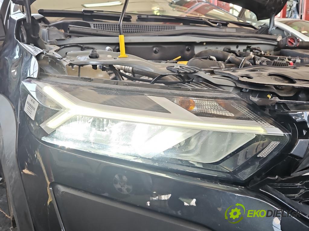 Dacia Sandero III 2020- 1.0 SCe: 91 KM manual 67 kW 999 cm3 5- Reflektor: pravý 260107920R (Svetlo predné pravé)