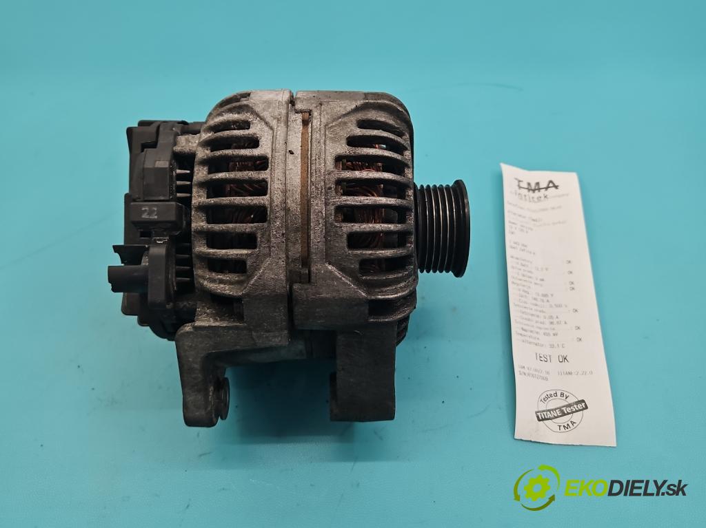 Opel Zafira A 1999-2005 2.2 dti 125 HP manual 92 kW 2172 cm3 5- Alternator  (Alternátor)