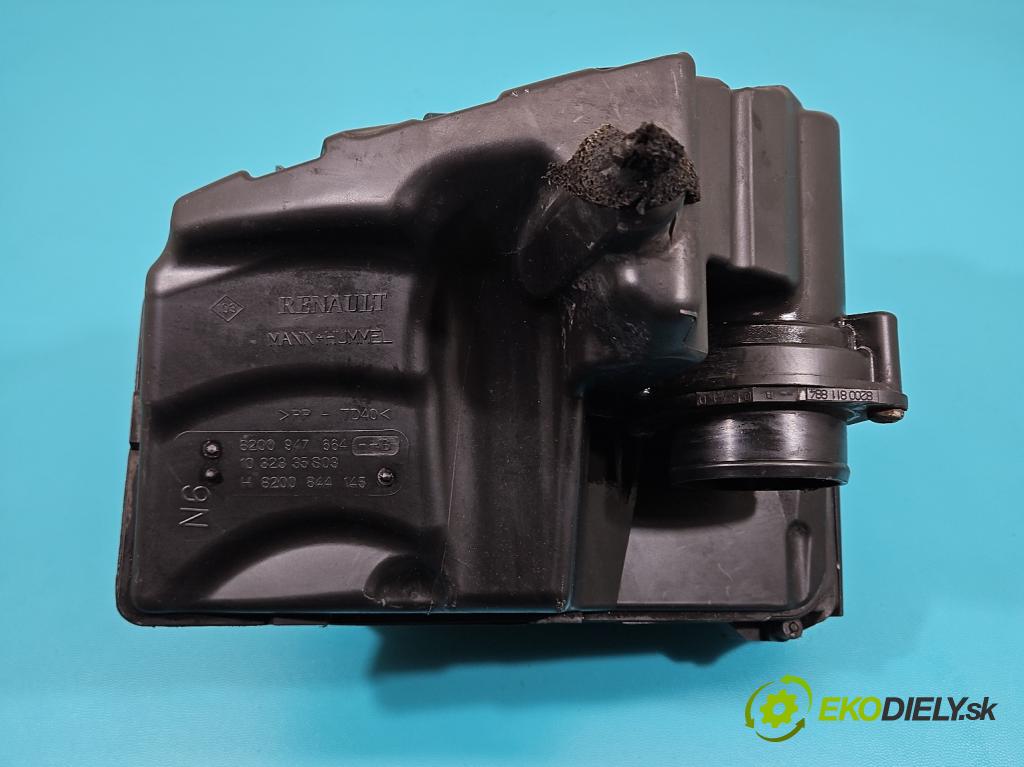 Renault Megane III 2008-2016 2.0 CVT 16V 140 HP automatic 103 kW 1997 cm3 5- obal filtra vzduchu 8200947664B (Obal filtra vzduchu)