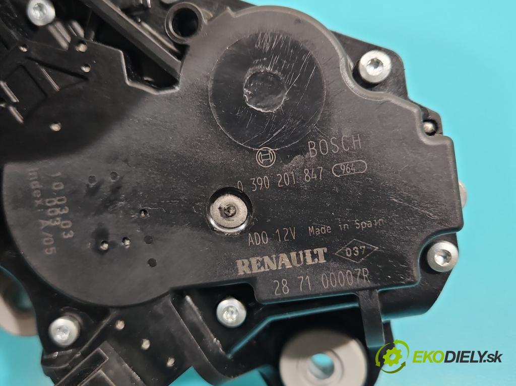 Renault Megane III 2008-2016 2.0 16V 140 hp automatic 103 kW 1997 cm3 5- motor stěrače zadní 0390201847