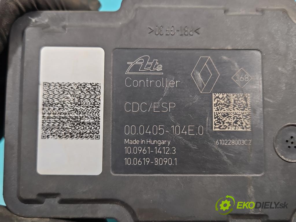 Renault Megane III 2008-2016 2.0 16V 140 HP automatic 103 kW 1997 cm3 5- čerpadlo abs 00.0405-104E.0 (Pumpa ABS)