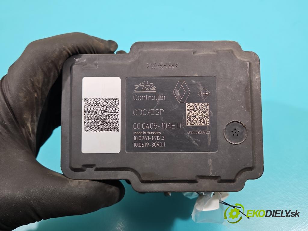 Renault Megane III 2008-2016 2.0 16V 140 HP automatic 103 kW 1997 cm3 5- čerpadlo abs 00.0405-104E.0 (Pumpa ABS)