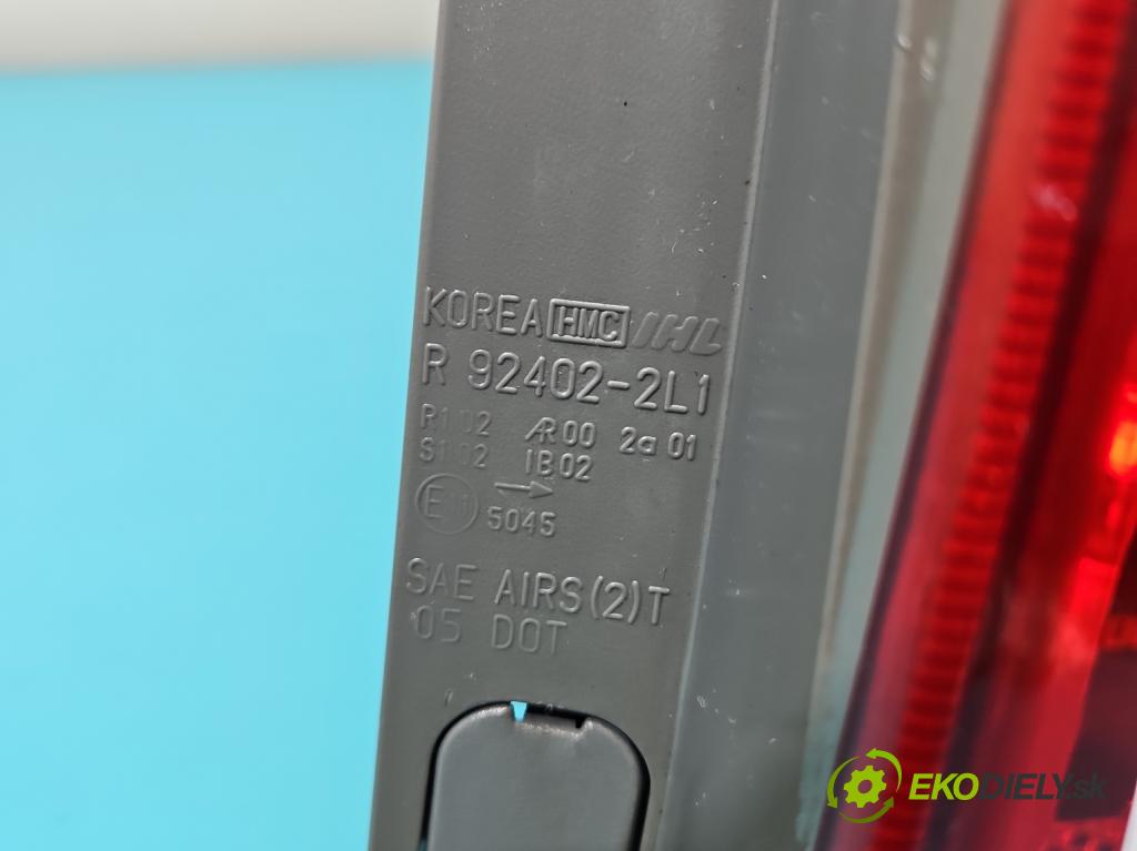 Hyundai I30 I 2007-2012 1.6 16V 126 hp manual 92.7 kW 1591 cm3 5- světlo zadní pravé 92402-2L1 (Klika dveří ostatní)