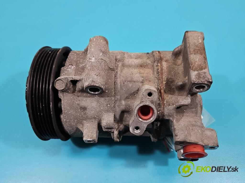 Toyota Auris II 2012-2018 1.6 16V 132  HP manual 97 kW 1598 cm3 5- Kompresor: klimatizácie 447280-6574 (Kompresor klimatizácie)