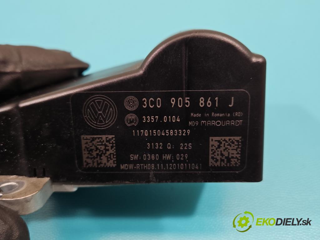 Vw Passat B7 2010-2014 2.0 tdi 140 HP manual 103 kW 1968 cm3 5- Blokáda: řízení: 3C0905861J (Ostatné)