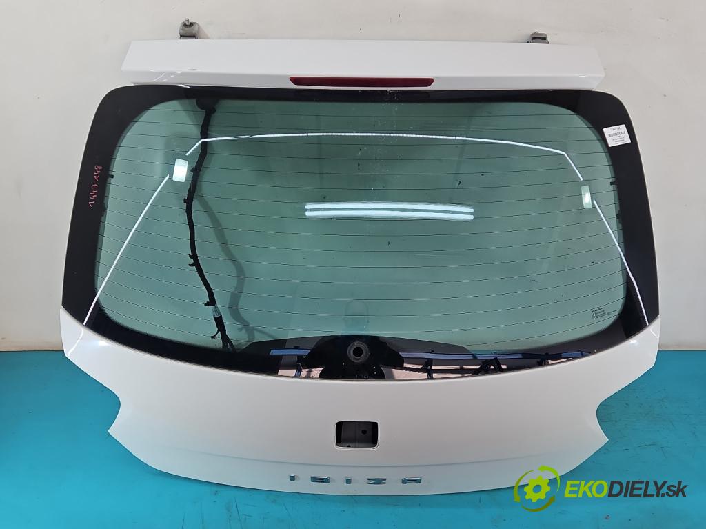 Seat Ibiza IV 6J 2008-2017 1.2 MPI 12V 69KM manual 51 kW 1198 cm3 5- zadní kufrové dveře  (Zadní kapoty)