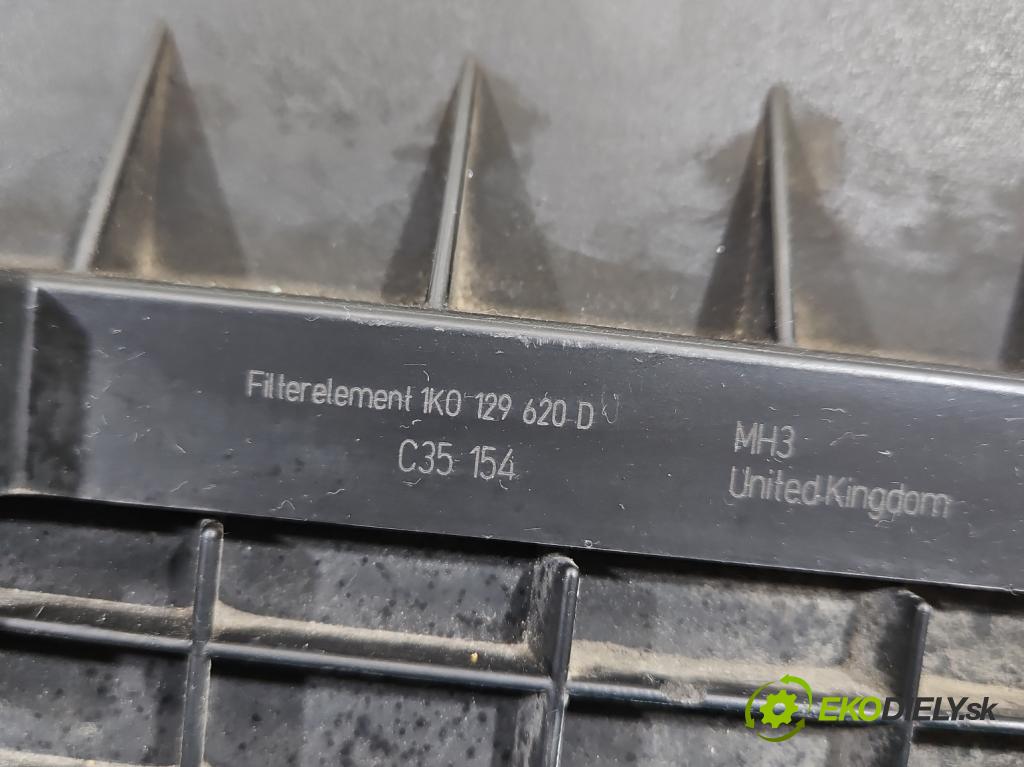 Vw Passat B7 2010-2014 2.0 tdi 140 hp manual 103 kW 1968 cm3 5- obal filtra vzduchu 4615185968 (Kryty filtrů)