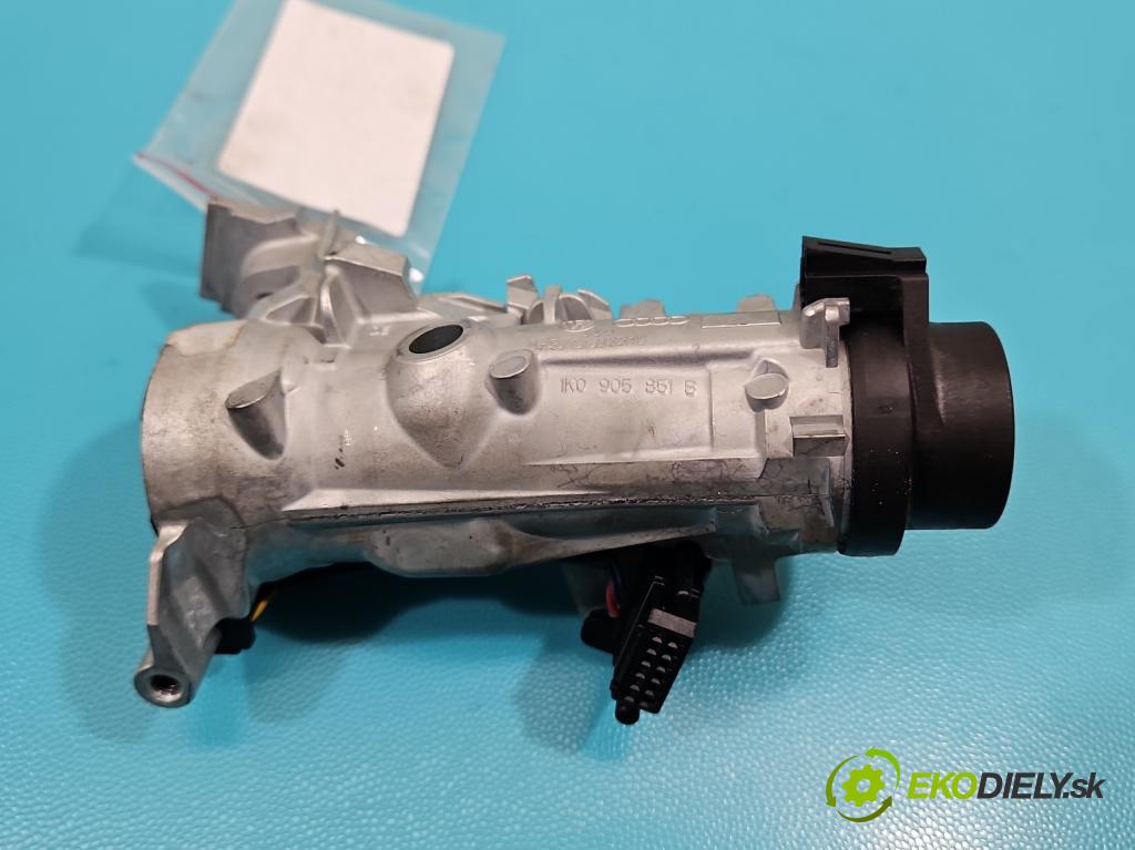 Vw Golf VI 2008-2013 1.6 tdi 105 HP manual 77 kW 1598 cm3 5- Spínačka 1K0905851B (Spínacia skrinka)